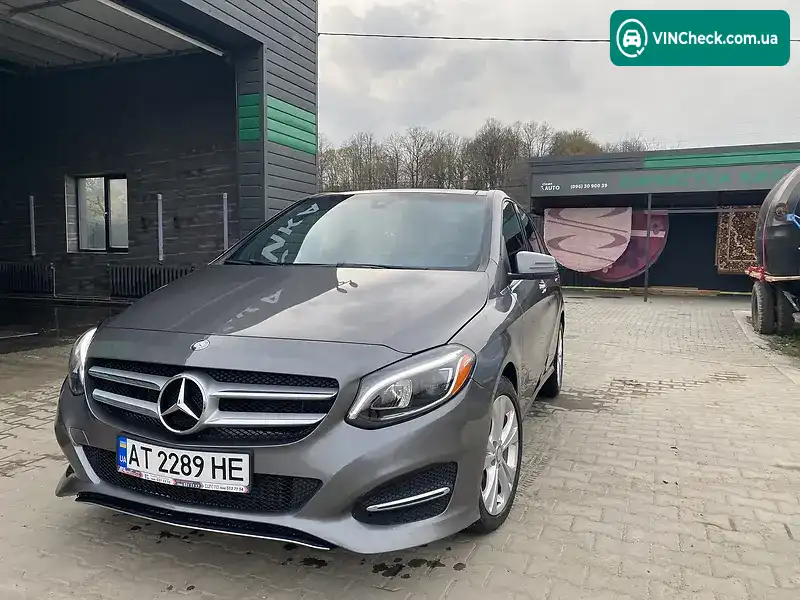Mercedes-Benz B-Class 2016, фото з оголошення 2 з 18, VIN WDDMH4GB3HJ427757
