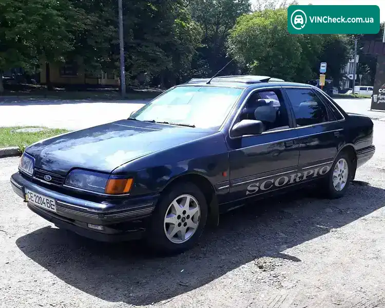 Ford Scorpio 1991, фото з оголошення 2 з 5, VIN WF0FXXGAGFMY44288