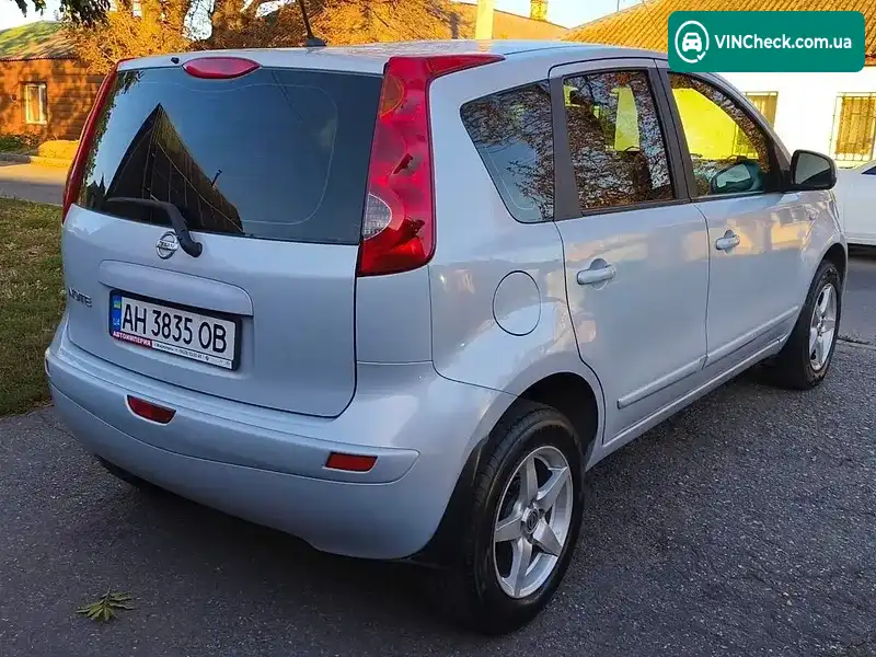 Nissan Note 2008, фото з оголошення 2 з 20, VIN SJNFCAE11U1259900