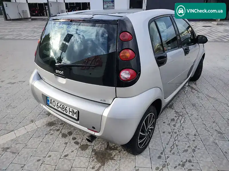 Smart Forfour 2005, фото з оголошення 2 з 6, VIN WME4540001B076687