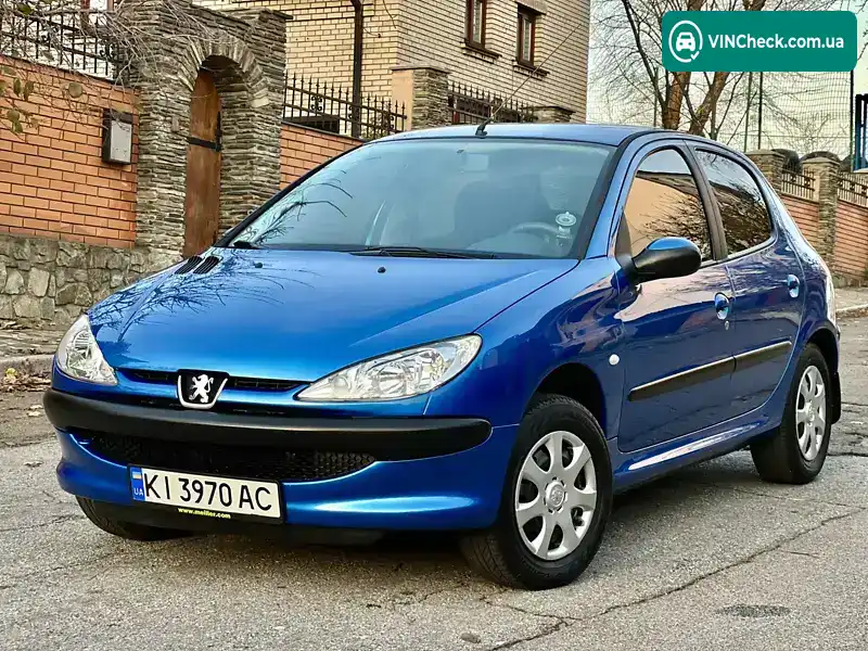 Peugeot 206 2004, фото з оголошення 1 з 21, VIN VF32AKFWR44427943