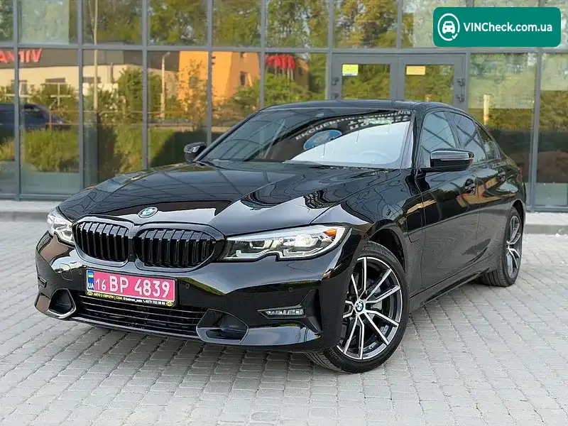 BMW 3 Series 2021, фото з оголошення 1 з 20, VIN 3MW5P9J08M8B85220