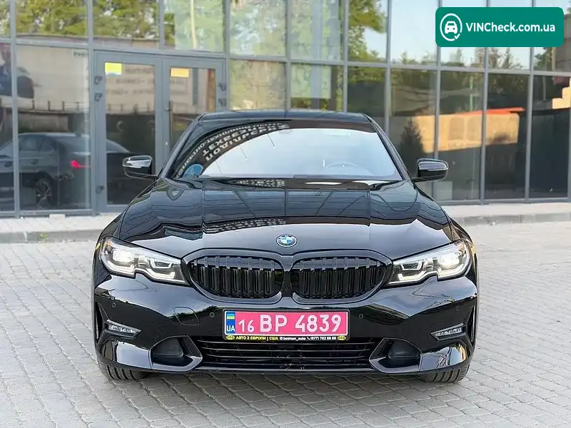 BMW 3 Series 2021, фото з оголошення 2 з 20, VIN 3MW5P9J08M8B85220
