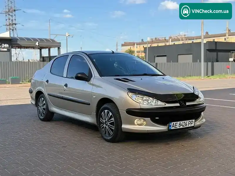 Peugeot 206 2007, фото з оголошення 2 з 20, VIN VF32BKFWA72769262