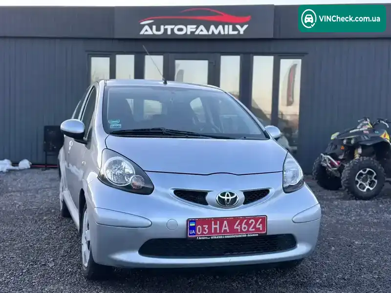 Toyota Aygo 2006, фото з оголошення 1 з 20, VIN JTDKG10C20N067366