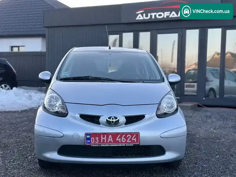 Toyota Aygo 2006, фото з оголошення 2 з 20, VIN JTDKG10C20N067366
