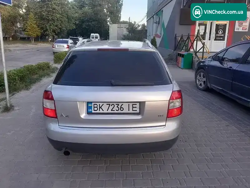 Audi A4 2002, фото з оголошення 2 з 8, VIN WAUZZZ8EX3A242243