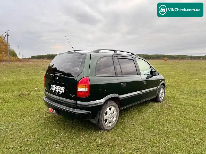 Opel Zafira 1999, фото з оголошення 1 з 11, VIN W0L0TGF75Y2040887