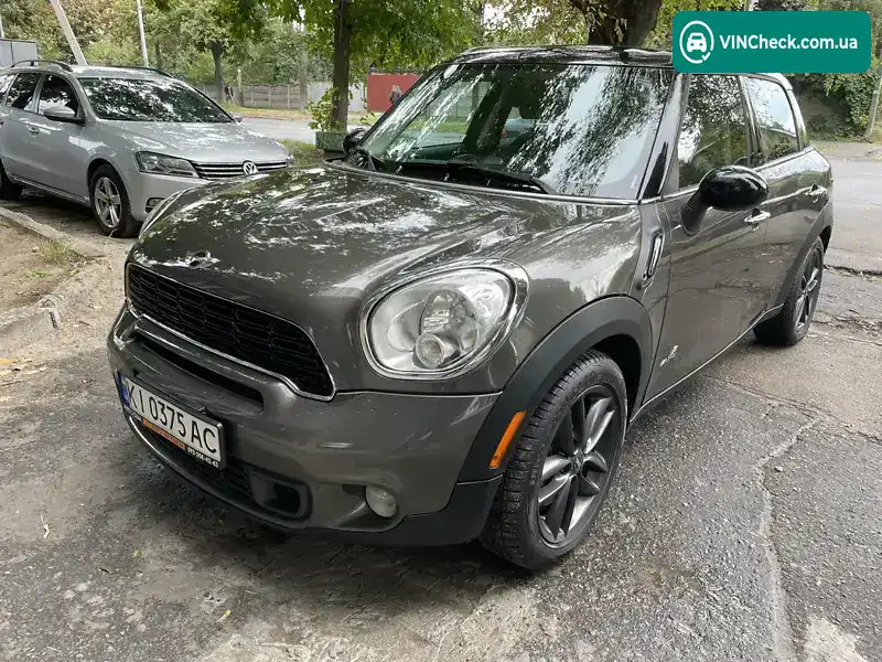 MINI Countryman 2012, фото з оголошення 1 з 21, VIN WMWZC5C56CWL60827