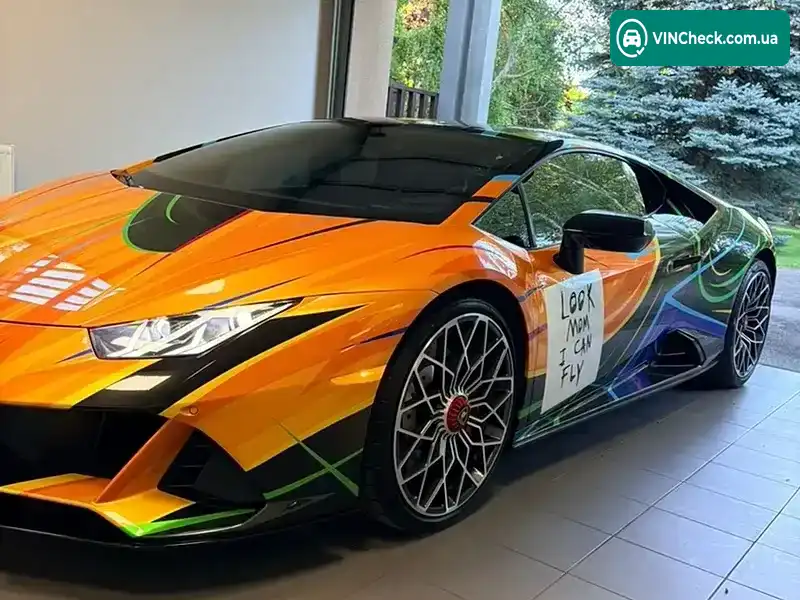 Lamborghini Huracan 2020, фото з оголошення 1 з 13, VIN ZHWUF5ZF5LLA14915