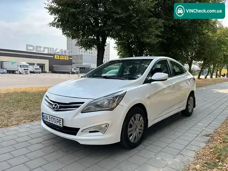 Hyundai Accent 2016, фото з оголошення 1 з 9, VIN Z94CT41CAHR532357