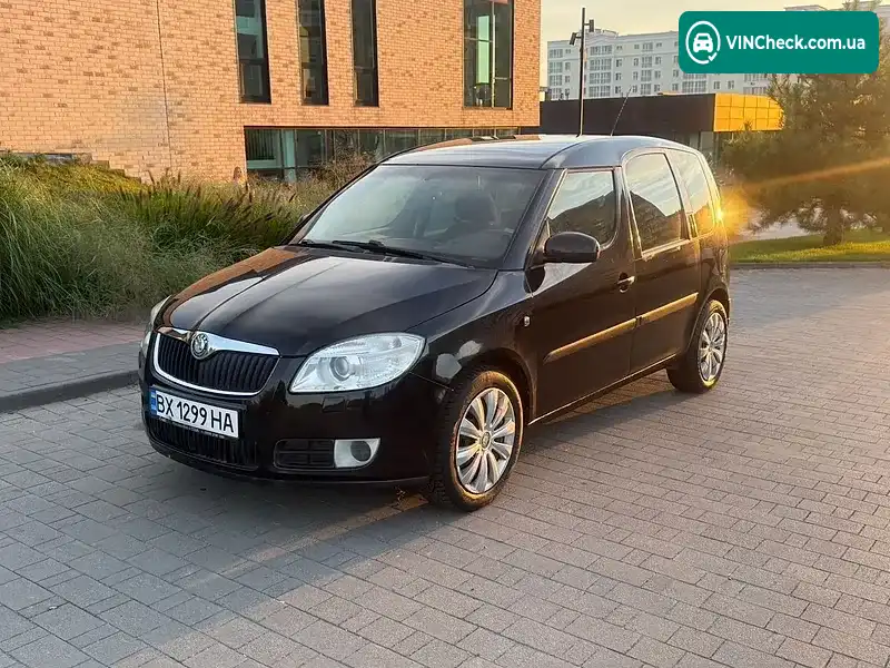 Skoda Roomster 2008, фото з оголошення 2 з 18, VIN TMBMD65J495022724