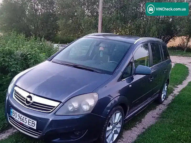 Opel Zafira 2010, фото з оголошення 1 з 19, VIN W0L0AHM75A2094914
