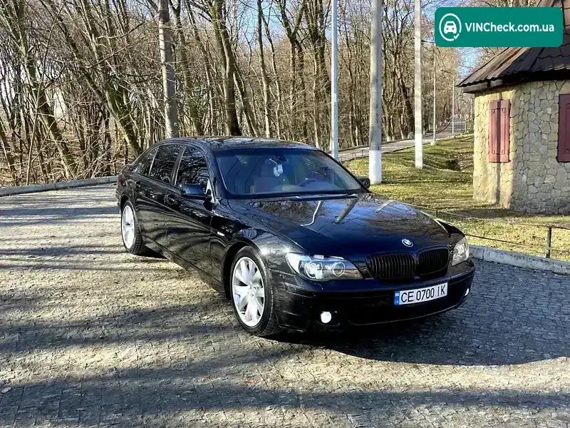 BMW 7 Series 2006, фото з оголошення 1 з 20, VIN WBAHM41050DE98363