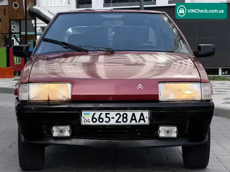 Citroen BX 1988, фото з оголошення 1 з 21, VIN VF7XBXD0031XD6964