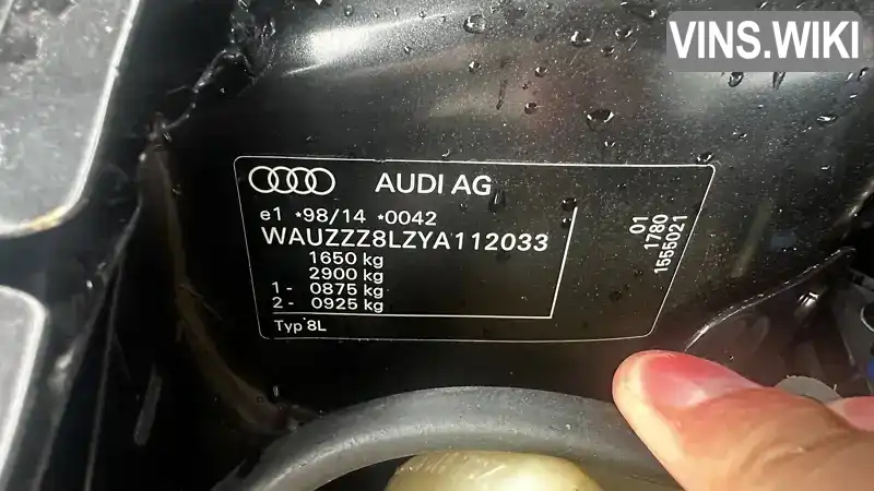 Audi A3 2000, фото з оголошення 2 з 9, VIN WAUZZZ8LZYA112033