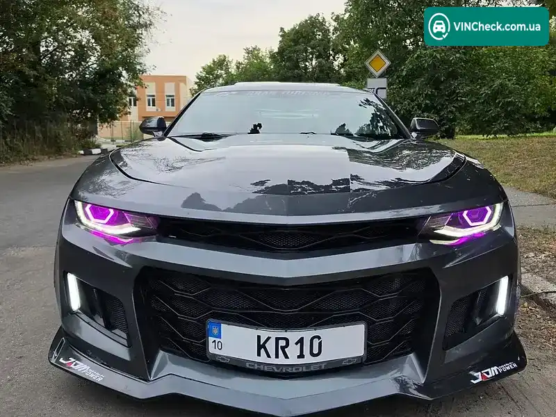 Chevrolet Camaro 2016, фото з оголошення 1 з 12, VIN 1G1FB1RX0H0144453