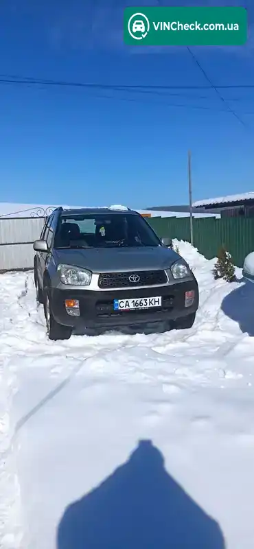 Toyota RAV4 2001, фото з оголошення 1 з 10, VIN JTEHH20V600134137