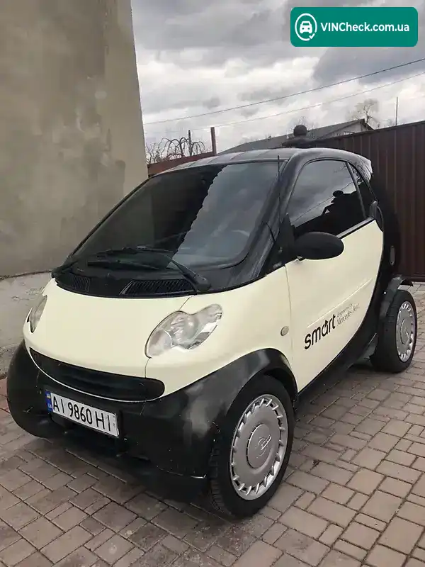 Smart Fortwo 2003, фото з оголошення 2 з 10, VIN WME4503301J012350