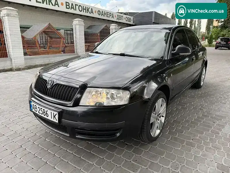 Skoda Superb 2006, фото з оголошення 1 з 7, VIN TMBDL23U87B300175
