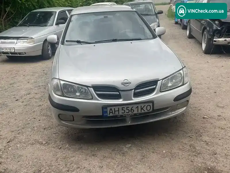 Nissan Almera 2001, фото з оголошення 2 з 9, VIN JN1CFAN16Z0008448