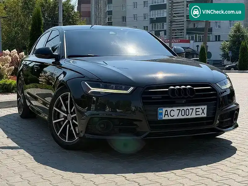 Audi A6 2016, фото з оголошення 2 з 20, VIN WAUH2AFC0HN019034