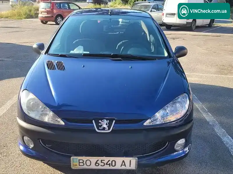 Peugeot 206 2006, фото з оголошення 1 з 20, VIN VF32BKFWA72769176