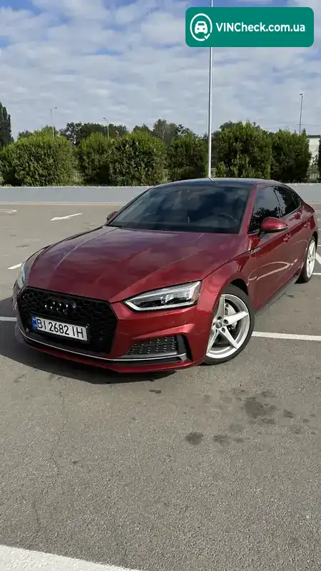 Audi A5 Sportback 2017, фото з оголошення 1 з 20, VIN WAUENCF54JA006730