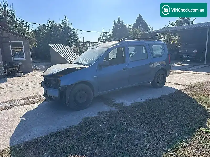 Renault Logan 2009, фото з оголошення 1 з 6, VIN VF1LSRABH42165969