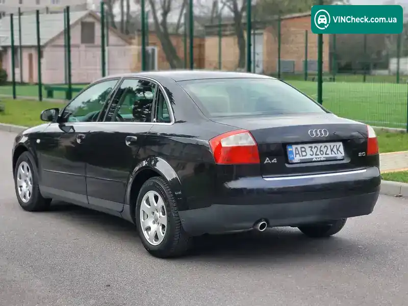 Audi A4 2001, фото з оголошення 1 з 20, VIN WAUZZZ8EZ1A064500
