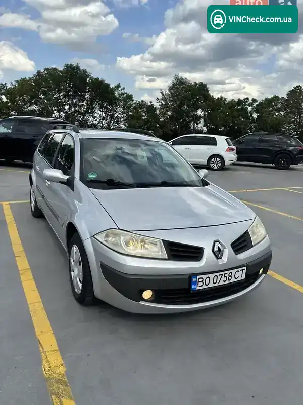 Renault Megane 2006, фото з оголошення 1 з 17, VIN VF1KMS70635725257