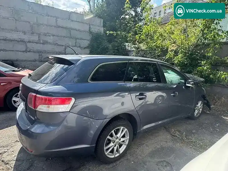 Toyota Avensis 2011, фото з оголошення 2 з 8, VIN SB1ED76L70E060305