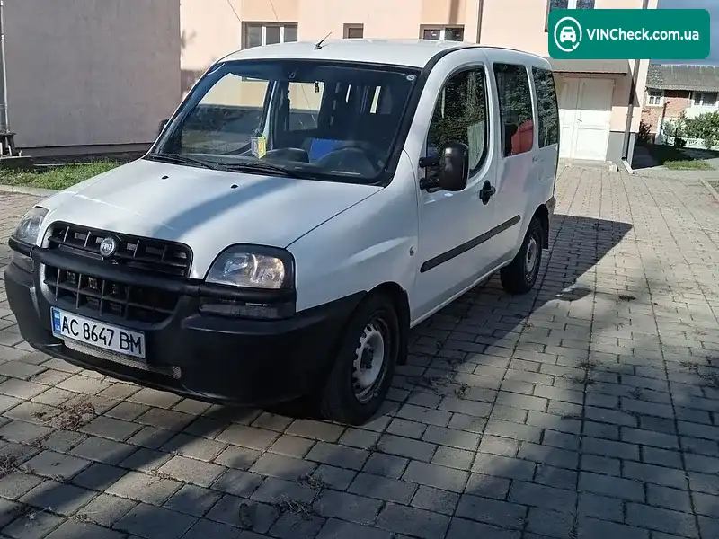 Fiat Doblo 2003, фото з оголошення 1 з 19, VIN ZFA22300005187546