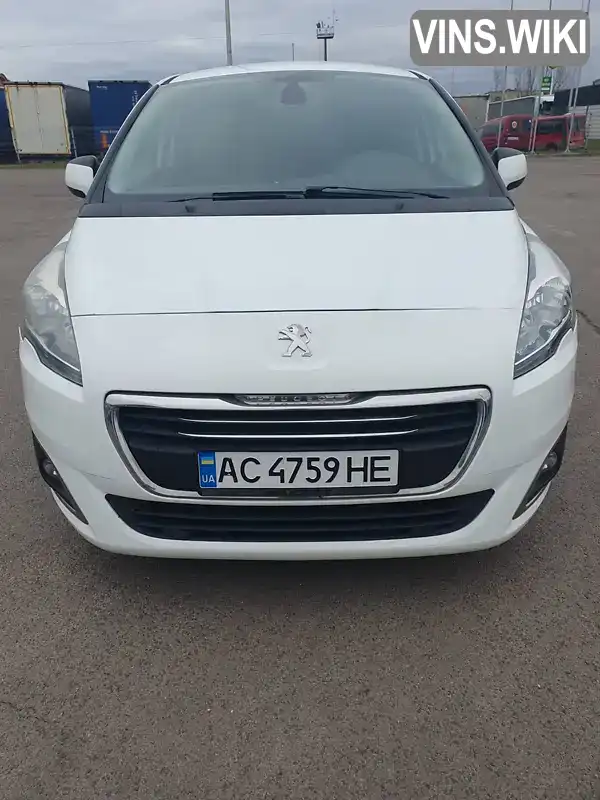 Peugeot 5008 2016, фото з оголошення 1 з 20, VIN VF30ABHZMGS093991