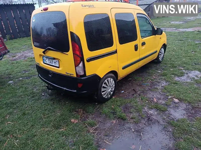 Renault Kangoo 2000, фото з оголошення 1 з 8, VIN VF1FC0DAF23311244