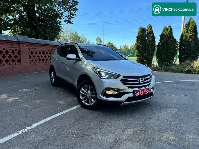 Hyundai Santa FE 2016, фото з оголошення 1 з 20, VIN KMHSW81UBGU529103