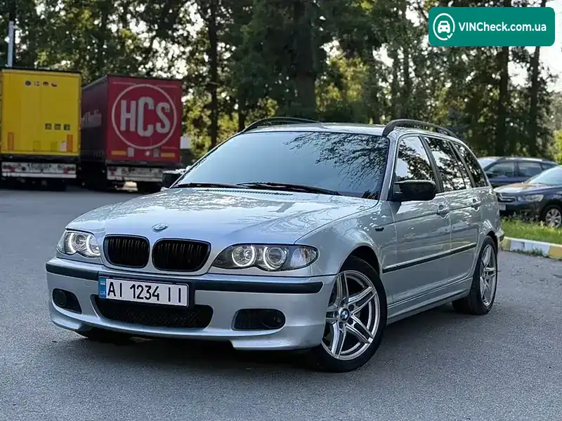 BMW 3 Series 2004, фото з оголошення 2 з 20, VIN WBAAP71090PP19873