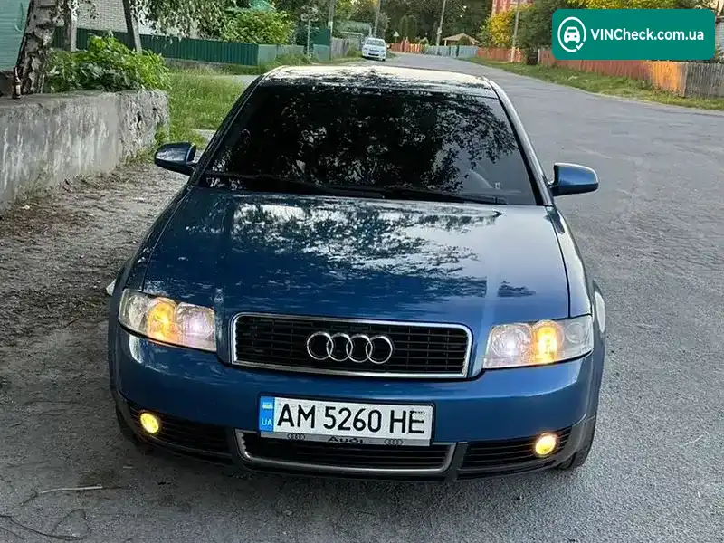 Audi A4 2001, фото з оголошення 2 з 12, VIN WAUZZZ8EZ1A006774