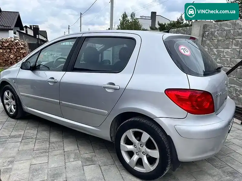 Peugeot 307 2006, фото з оголошення 2 з 10, VIN VF33CRFJF84491147