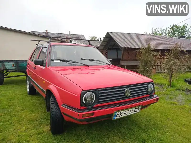 Volkswagen Golf 1988, фото з оголошення 2 з 9, VIN WVWZZZ1GZKB047041