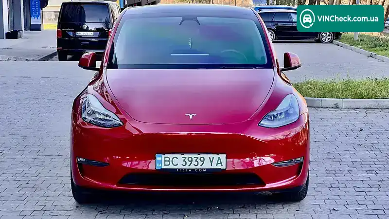 Tesla Model Y 2021, фото з оголошення 1 з 18, VIN 7SAYGDEF2NF337722