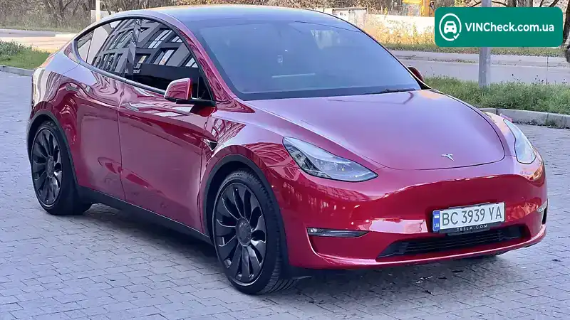 Tesla Model Y 2021, фото з оголошення 2 з 18, VIN 7SAYGDEF2NF337722