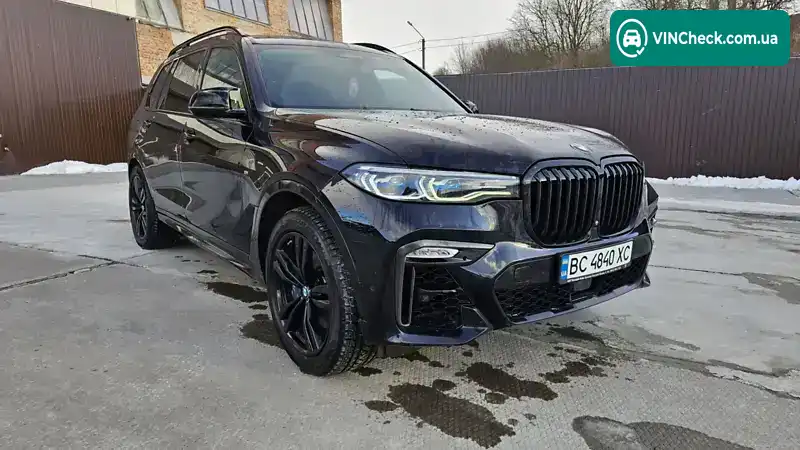 BMW X7 2019, фото з оголошення 1 з 21, VIN WBACW010109B02669