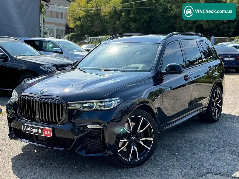 BMW X7 2022, фото з оголошення 1 з 20, VIN WBACW810309L17577
