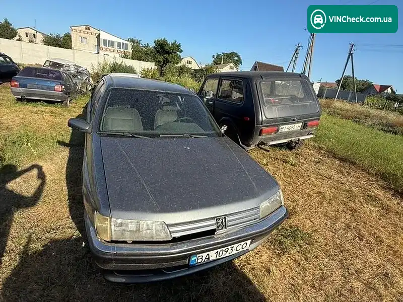 Peugeot 605 1991, фото з оголошення 1 з 2, VIN VF36BRFZ290770922