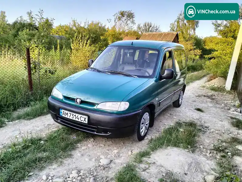 Peugeot Partner 2000, фото з оголошення 1 з 20, VIN VF35CWJZE60251364