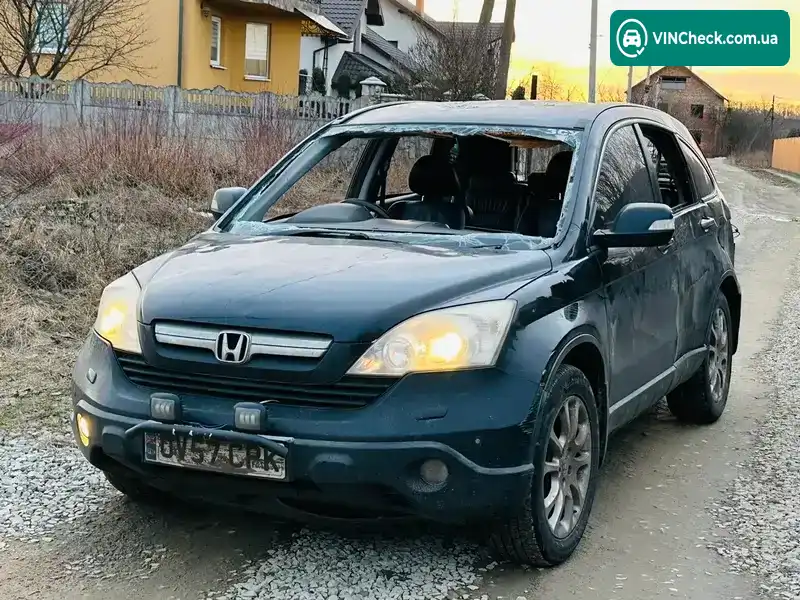 Honda CR-V 2009, фото з оголошення 1 з 14, VIN SHSRE67507U016529