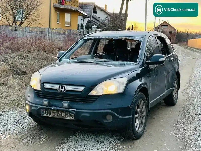 Honda CR-V 2009, фото з оголошення 2 з 14, VIN SHSRE67507U016529