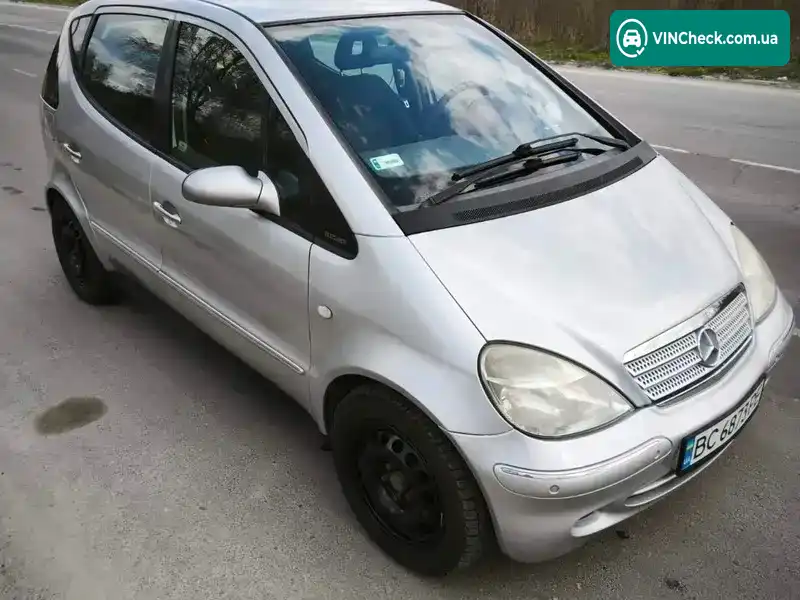 Mercedes-Benz A-Class 2001, фото з оголошення 1 з 10, VIN WDB1681321J723506