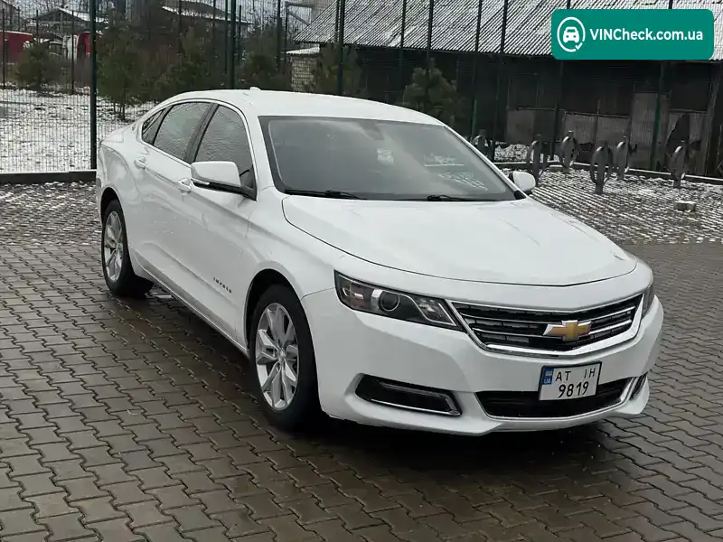 Chevrolet Impala 2018, фото з оголошення 2 з 18, VIN 2G1105SA1J9154496
